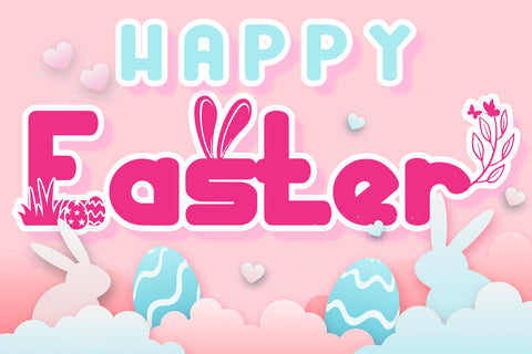 Thanks Bunny Font Andrey Design 