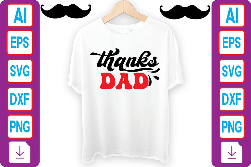 Thanks Dad SVG Craftlabsvg24 