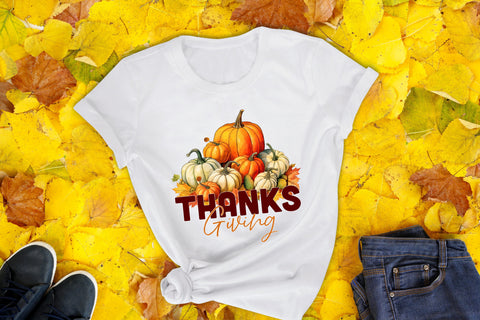 Thanks Giving PNG Sublimation Design Sublimation CraftLabSVG 