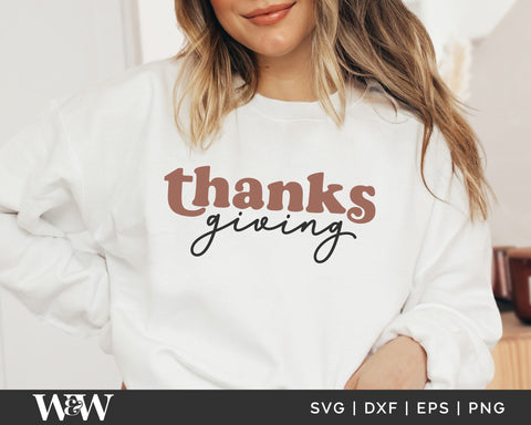Thanks Giving SVG | Thanksgiving Shirt SVG SVG Wood And Walt 