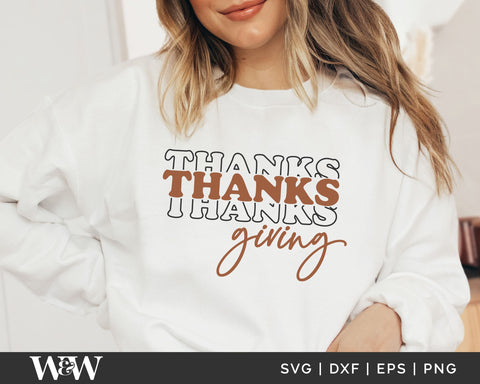 Thanks Giving SVG | Thanksgiving Shirt SVG SVG Wood And Walt 