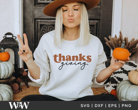 Thanks Giving SVG | Thanksgiving Shirt SVG SVG Wood And Walt 