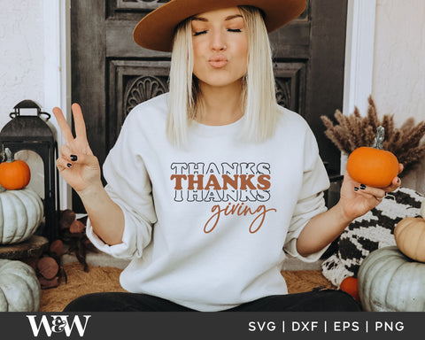 Thanks Giving SVG | Thanksgiving Shirt SVG - So Fontsy