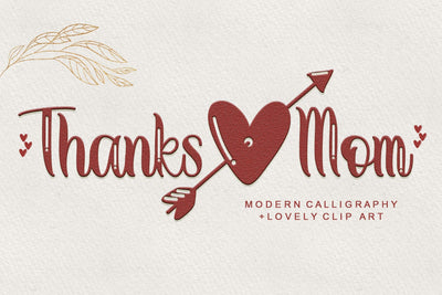 Thanks Mom Font Afandi Studio 