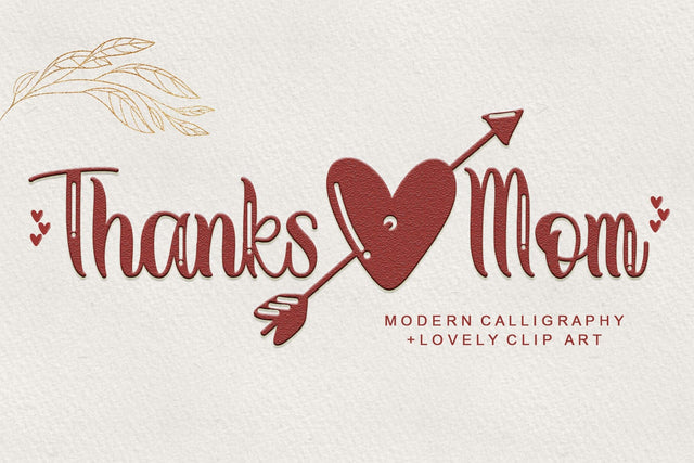 Thanks Mom Font Afandi Studio 