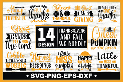 Thanksgiving And Fall SVG Bundle SVG Ariyan 