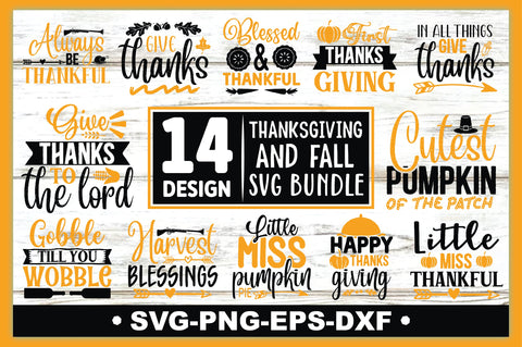 Thanksgiving And Fall SVG Bundle SVG Ariyan 
