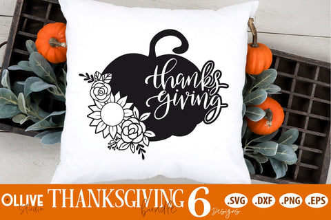 Thanksgiving Bundle Signs SVG | Thanksgiving SVG SVG Ollive Studio 