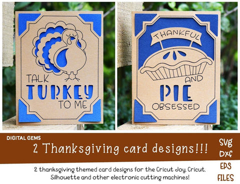 Thanksgiving card designs SVG Digital Gems 