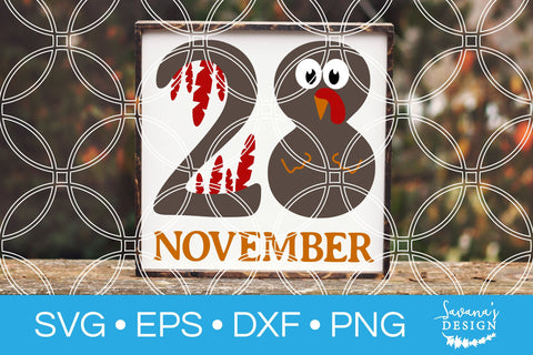 Thanksgiving Date SVG Bundle SVG SavanasDesign 
