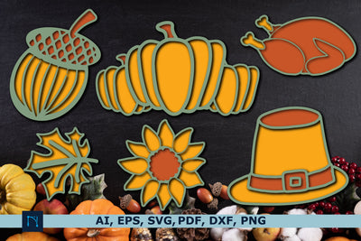 Thanksgiving Day element SVG bundle SVG MD JOYNAL ABDIN 