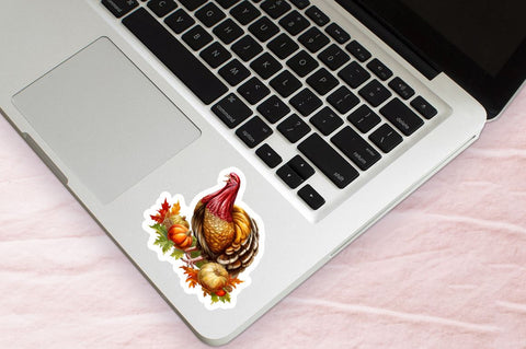 Thanksgiving Digital Sticker Bundle Sublimation Regulrcrative 