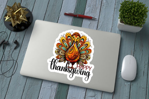 Thanksgiving Digital Stickers Bundle Sublimation Regulrcrative 