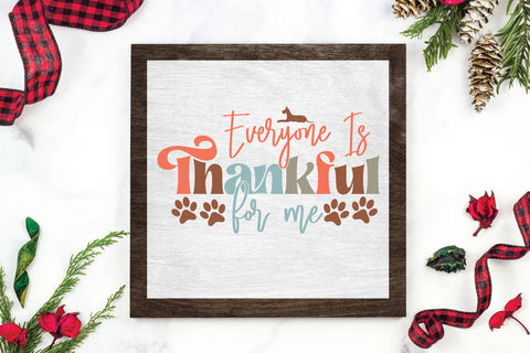Thanksgiving Dog SVG Bundle SVG CraftingStudio 