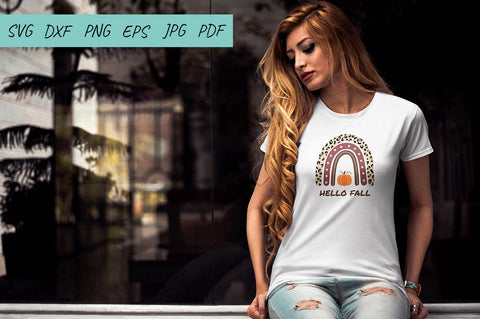 Thanksgiving, Fall SVG, Fall Rainbow Svg, Leopard Rainbow SVG Irina Ostapenko 