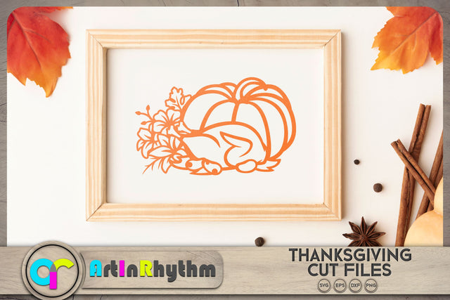 Thanksgiving floral turkey SVG SVG Artinrhythm shop 