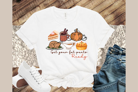 Thanksgiving Food PNG Sublimation SVG designartist 