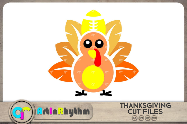 Thanksgiving football turkey SVG SVG Artinrhythm shop 