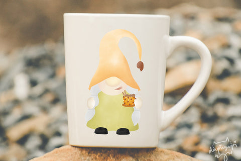 Thanksgiving Gnomes Clipart Fall Gnomes Bundle SVG dapiyupi store 