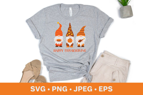 Thanksgiving gnomes SVG. Happy Thanksgiving. Thanksgiving decor SVG LaBelezoka 