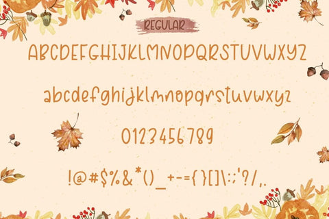 Thanksgiving - Handwritten Font Font AnningArts Design 