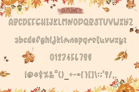 Thanksgiving - Handwritten Font Font AnningArts Design 