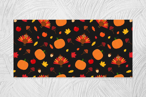 Thanksgiving Mug Wrap Sublimation. Fall Mug Design Sublimation LaBelezoka 