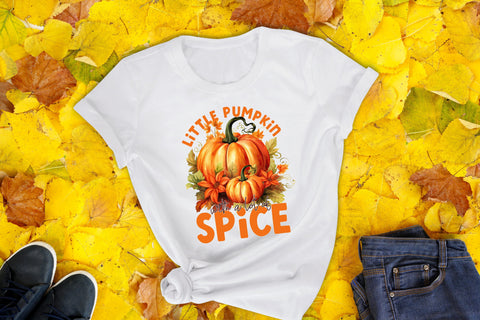 Thanksgiving PNG - Little Pumpkin with a Lot of Spice Sublimation CraftLabSVG 