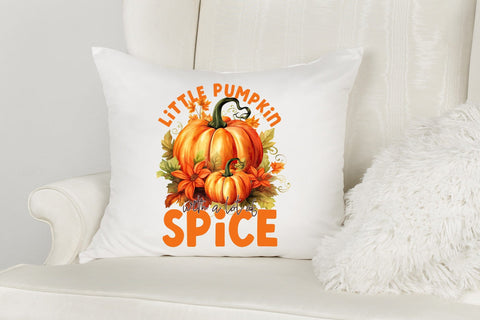 Thanksgiving PNG - Little Pumpkin with a Lot of Spice Sublimation CraftLabSVG 