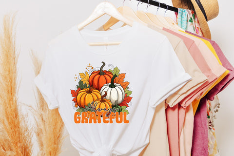 Thanksgiving PNG Sublimation, Always Grateful Sublimation CraftLabSVG 