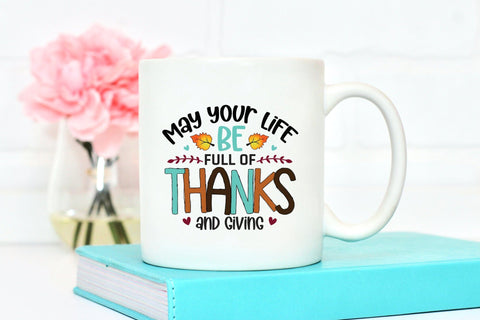 Thanksgiving PNG Sublimation Design Sublimation CraftLabSVG 