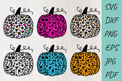 Thanksgiving, Pumpkin, Fall SVG, Leopard pumpkin SVG SVG Irina Ostapenko 