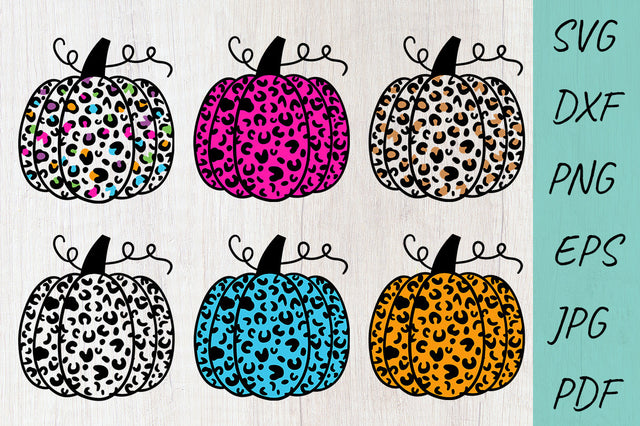 Thanksgiving, Pumpkin, Fall SVG, Leopard pumpkin SVG SVG Irina Ostapenko 