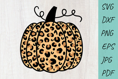 Thanksgiving, Pumpkin, Fall SVG, Leopard pumpkin SVG SVG Irina Ostapenko 