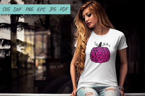 Thanksgiving, Pumpkin, Fall SVG, Leopard pumpkin SVG SVG Irina Ostapenko 