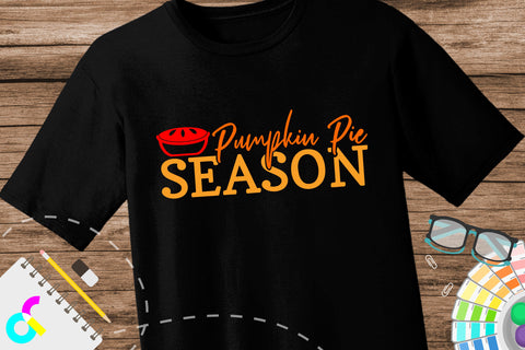 Thanksgiving pumpkin pie season svg SVG Artinrhythm shop 