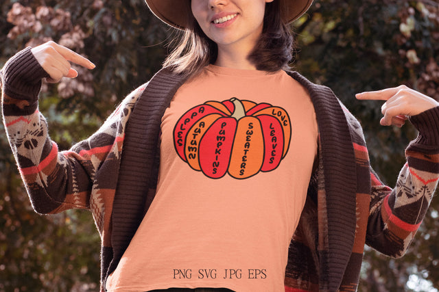 Thanksgiving Pumpkin SVG | Fall design for holidays SVG Pfiffen's World 