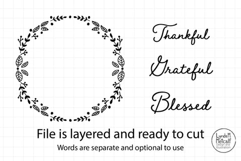 Thanksgiving Quote SVG SVG Lynda M Metcalf 