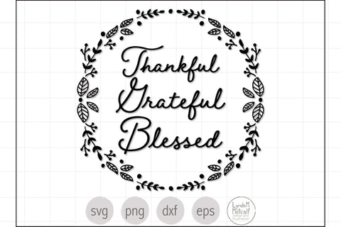 Thanksgiving Quote SVG SVG Lynda M Metcalf 