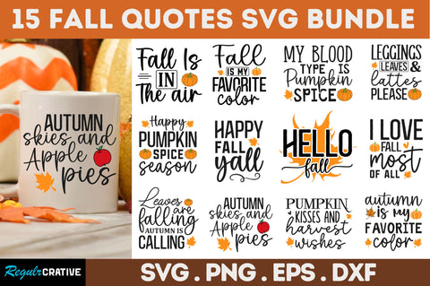 thanksgiving quotes SVG Bundle,Fall svg bundle SVG Regulrcrative 