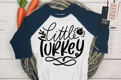 Thanksgiving Quotes SVG Little Turkey SVG dapiyupi store 