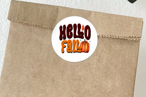 Thanksgiving Retro Stickers Bundle Sublimation Regulrcrative 