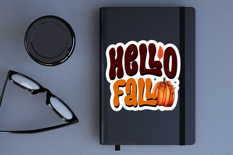 Thanksgiving Retro Stickers Bundle Sublimation Regulrcrative 