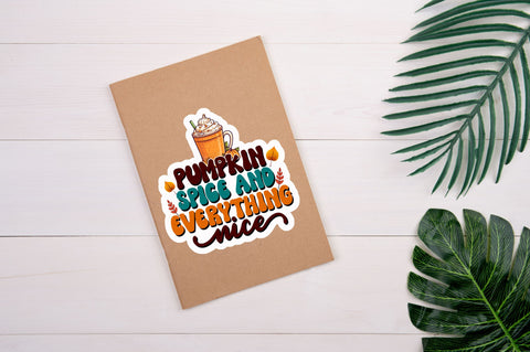 Thanksgiving Retro Stickers Bundle Sublimation Regulrcrative 