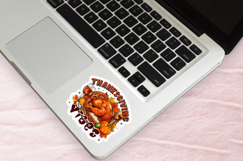 Thanksgiving Retro Stickers Bundle Sublimation Regulrcrative 