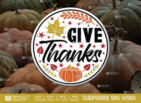 Thanksgiving Sign Bundle Vol-04 | Welcome Autumn Svg | Be Thankful Svg | Always Be Thankful Svg | Thankful Svg | Give Thanks Svg | Thanksgiving Sign Design SVG ETC Craft 