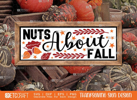 Thanksgiving Sign Bundle Vol-09 | Pumpkin Spice Latte Time Svg | It's Fall Y'all Svg | Autumn Blessings Svg | Fall Vibes Svg | Fall Is In The Air Svg | Thanksgiving Sign Design SVG ETC Craft 