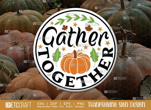 Thanksgiving Sign Bundle Vol-10 | Welcome to Our Patch Svg | Fall For Jesus He Never Leaves Svg | Always Give Thanks Svg | Happy Turkey Day Svg | Thanksgiving Sign Design SVG ETC Craft 
