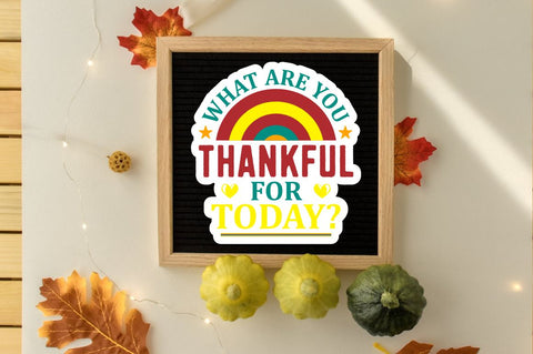 Thanksgiving Sticker Bundle SVG Designangry 