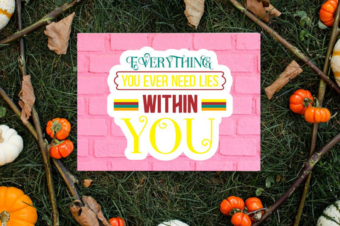 Thanksgiving Sticker Bundle SVG Designangry 